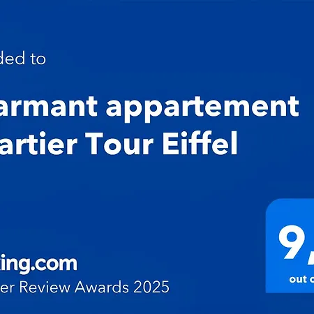 Appartamento Quartier Tour Eiffel Free Netflix Parigi